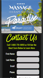 Mobile Screenshot of beachmassageschool.com